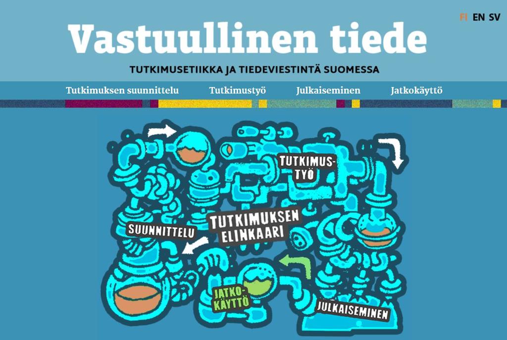 Vuoden 2018 loppuun mennessä TENKin käynnistämässä tutkimusetiikan tukihenkilöjärjestelmässä oli mukana yhteensä 64 tutkimusorganisaatioita ja tukihenkilöitä oli yhteensä 124.