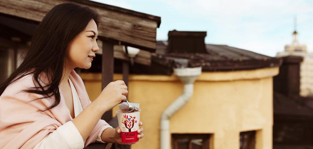 Liiketoimintamme Fazer Lifestyle Foods: hyvää keholle, mielelle ja ympäristölle Ruoka voi parhaimmillaan ilahduttaa, ravita ja edistää terveyttämme samaan aikaan.