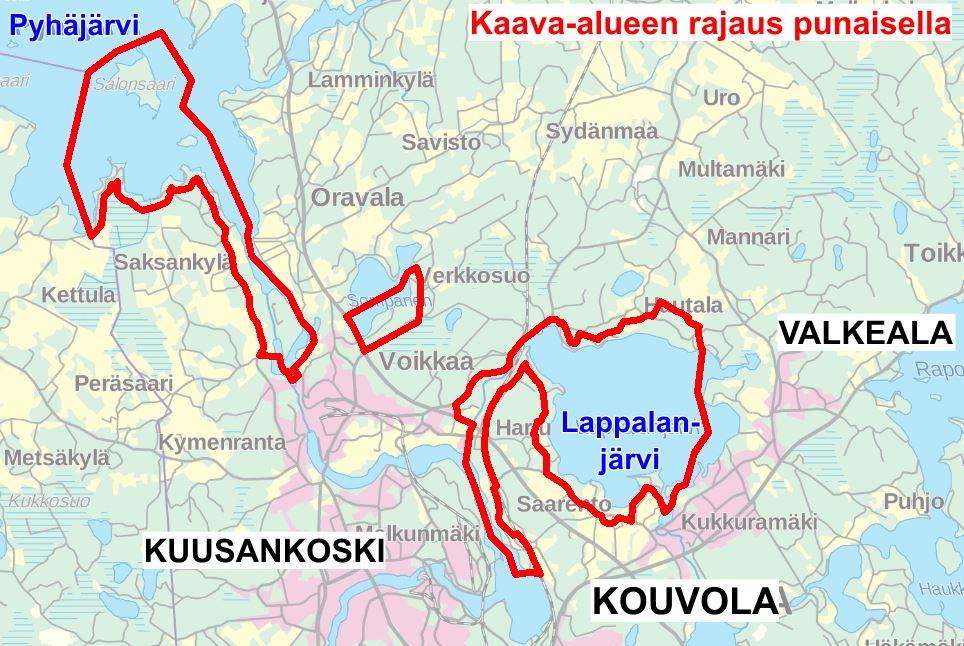 Kouvolan kaupunki Liite nro: Tekniikka- ja ympäristöpalvelut Kaupunkisuunnittelu