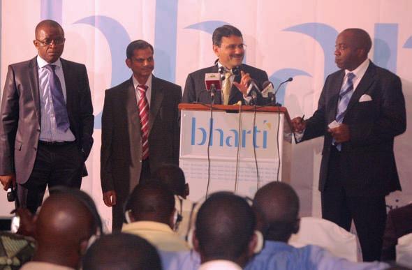 8 ECONOMIE Visite du président de Bharti au Niger Bharti Airtel Internationa Le nouveau patron de Zain Niger, M.