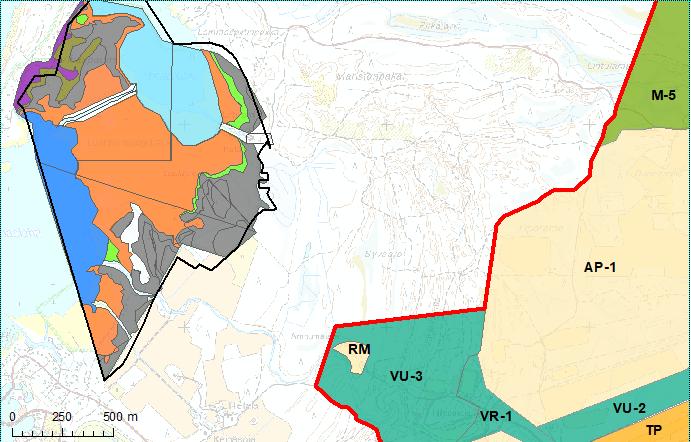 PÄIVITYS 2019 40 8.6.2 Kaavan keskeisimmät vaikutukset Keskustaajaman osayleiskaavan raja sijoittuu lähimmillään noin 600 metrin etäisyydelle Vihas- Keihäslahden Natura-alueesta.