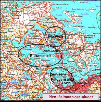 1. JOHDANTO Syksyllä 18 tuli kuluneeksi vuotta siitä, kun koko Läntisellä Pien-Saimaalla esiintyi massiivineen sinileväkukinta.