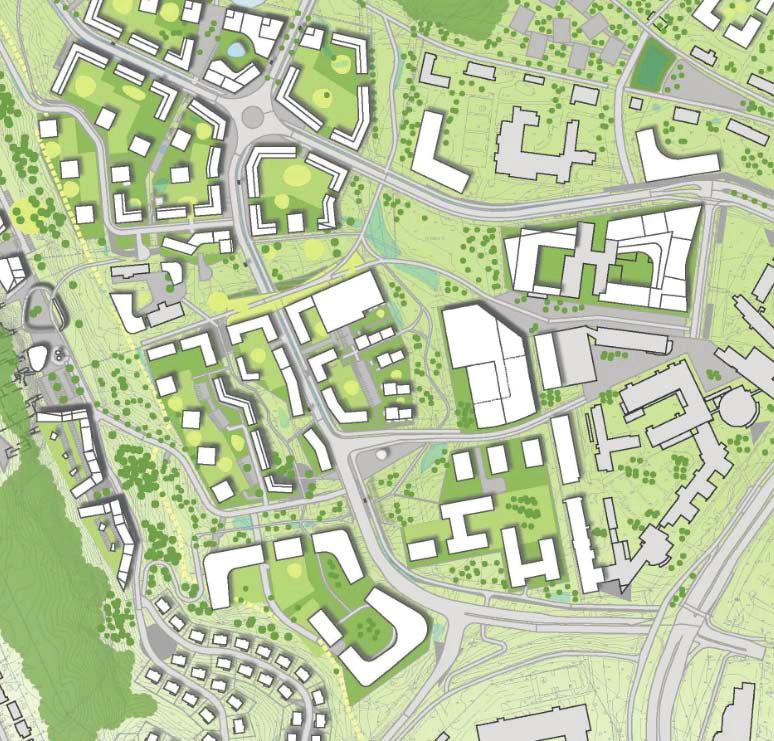 Ote Savilahden maankäytön yleissuunnitelmasta Luonnonympäristö Kaava-alueelle kohdistuu osayleiskaavassa yhteensä kolme luomerkintää, jotka osoittavat luonnon monimuotoisuuden kannalta tärkeitä