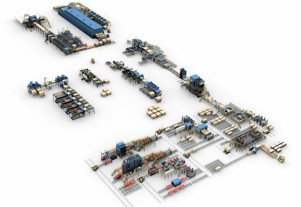 Plywood technology for all wood species Log handling In the Raute log handling lines logs are made suitable for productive and profitable veneer production.