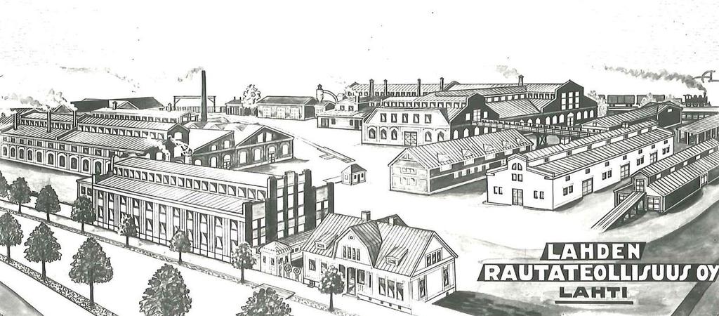 Sisävesilaivoista vanerikoneisiin Perustettu vuonna 1908 Sisävesilaivat, höyrykattilat ja