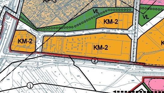 Sivu 34 / 37 Alueella on voimassa Sulan osayleiskaavan (KV 7.12.2015). Sulan osayleiskaavassa alue on merkitty kaupallisten palveluiden alueeksi (KM-2). Lisäksi alue kuuluu lentomeluvyöhykkeeseen 3.