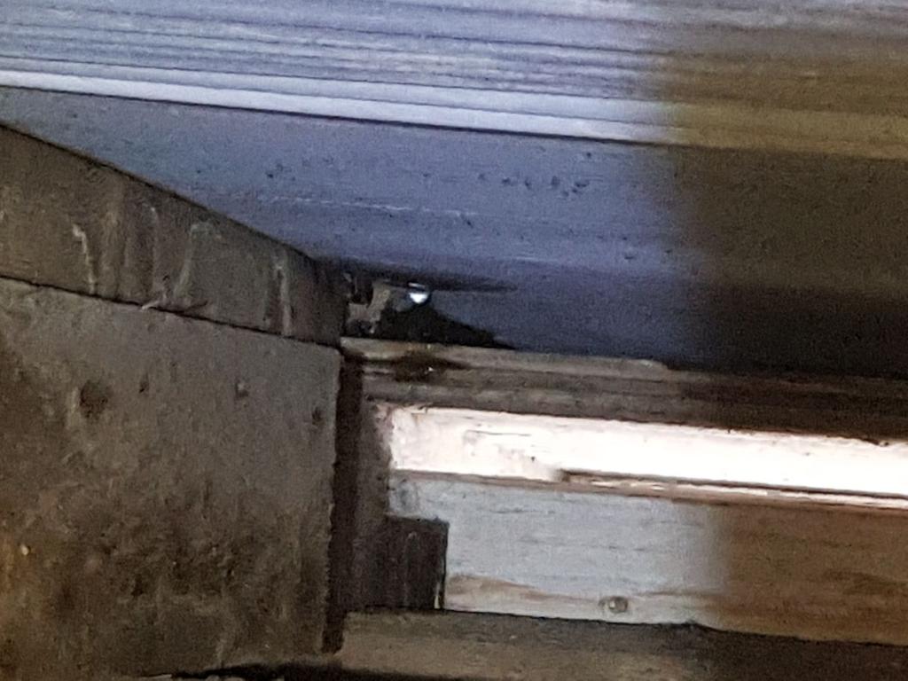 aluskate kattoristikon yläpaarteen alapintaan.