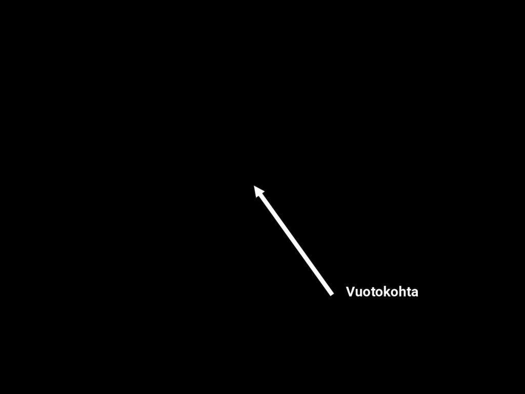 "korjattu" kattovuotoa.