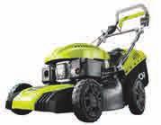 Ryobi RLM46140 ITSEVETÄVÄ RUOHONLEIKKURI puhdas moottoriteknologia, OHV-moottori 140cc 4 toimintoa yhdessä: kerääjä, BIO-leikkuu, sivulle- ja