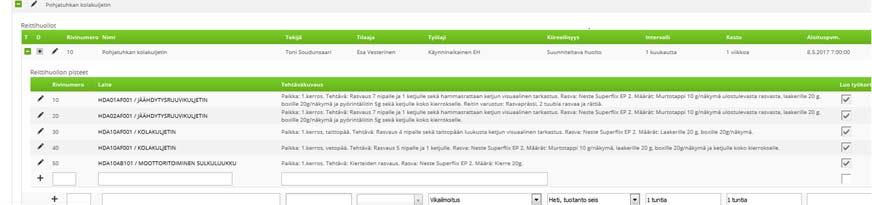 kolakuljetin-valikko. Kuvio 10.