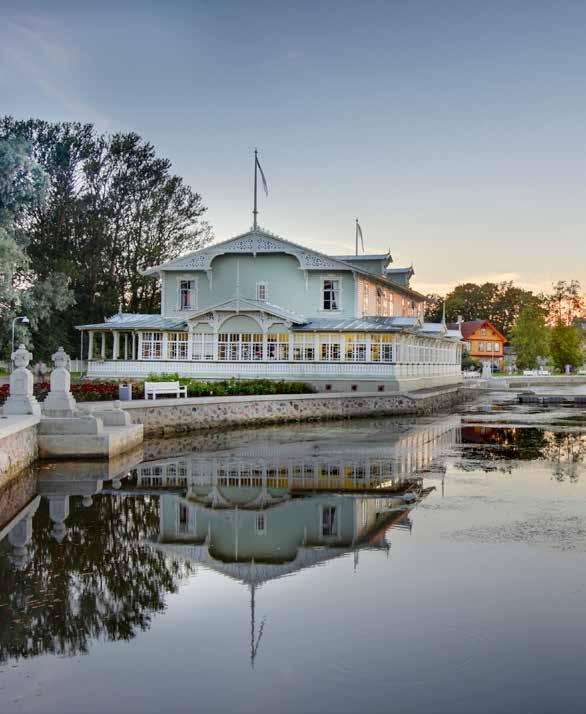 Romanttinen Haapsalu Lomakaupunki Haapsalun arvokas tyyli on aivan kuin pala toista aikakautta.