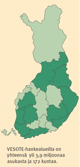 VESOTE-ravitsemushankkeen perustiedot VESOTE-Ravitsemushanke (13.6.2017-31.12.