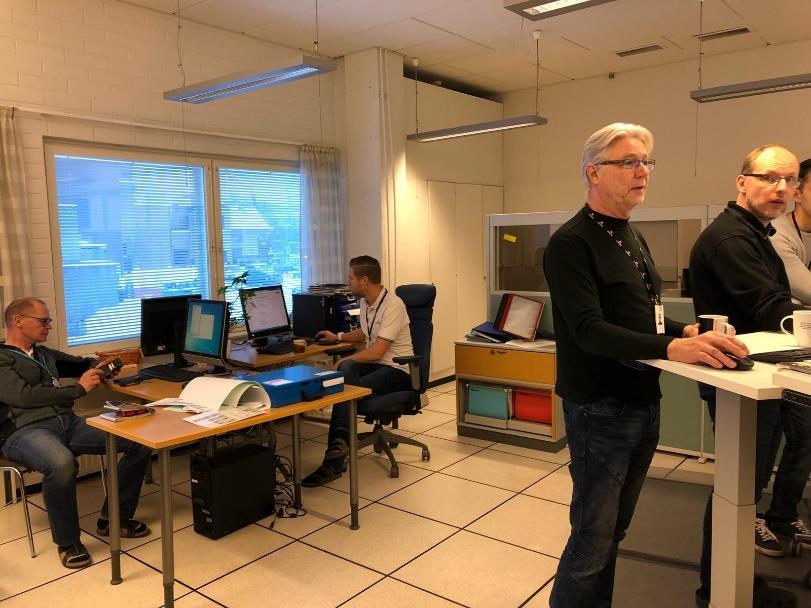Kehityskohteita johdolta Virve-puhelimien riittävä määrä varmistettava, koska osa puhelimista voi vikaantua. Krivat-tunnuksia riittävä määrä.