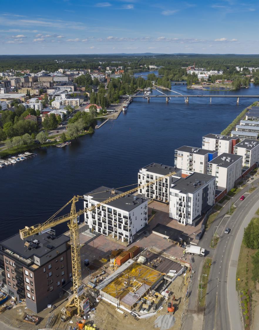 JOENSUUN KAUPUNKIYMPÄRISTÖ Symmetrinen kaupunki kasvaa ja kehittyy. Joensuussa on kaupungin vilskettä ja maaseudun rauhaa.