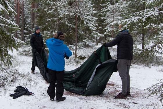 Susien rospuuttoretki Helvetinjärven kansallispuistoon Retken kulku Torstai Retken valmistelut alkoivat kololla tavaroiden pakkauksella, jonka jälkeen lähdimme autoilla kohti Helvetinjärveä illan jo