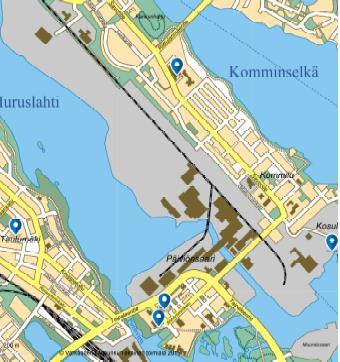 8 Pääterveysasema Taulumäki Kosulanniemi Kaupungintalo Päiviönsaari Mittausasemien yksityiskohtaiset kuvaukset ovat liitteessä 2.