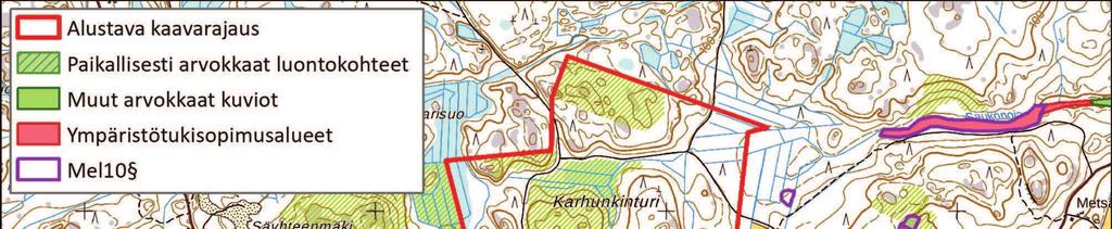 FCG SUUNNITTELU JA TEKNIIKKA OY Perheniemen tuulivoimapuisto 23 (53) Kuva 14.