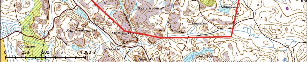 Kohde on noin 13,5 hehtaarin laajuinen, varttunutta tuoretta ja lehtomaista kangasmetsää kasvava metsäkuvio. Kenttäkerrosta hallitsevat varvut (mm.