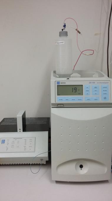 18 5 KOKEELLINEN OSA 5.1 Dionex DX- 120 ionikromatografi Työssä käytettiin Dionex DX- 120 ionikromatografia kuva 1.