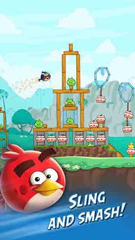VUOSI 2018 TOIMITUSJOHTAJAN KATSAUS TOIMINTAYMPÄRISTÖ ROVIO SIJOITUSKOHTEENA STRATEGIA LIIKETOIMINTA VASTUULLISUUS HALLINNOINTI ANGRY BIRDS FRIENDS Pelityyppi: Ritsapeli Arvio*: 4,4 Kuvaus Katso,