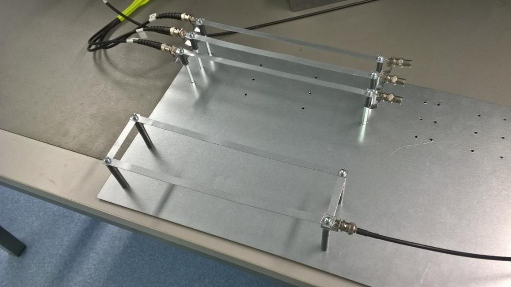 32 A real life measurement model was matched to a simulation model. The real life simplified model in the reference situation is presented in the figure 14. Figure 14.