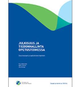 Päivitetty opas netissä asiakirjojen julkisuuden ja salassapidon määräytymisestä tarkoitettu kaikille kouluille ja oppilaitoksille otettu huomioon vuoden 2014 alusta voimaan tullut oppilas- ja