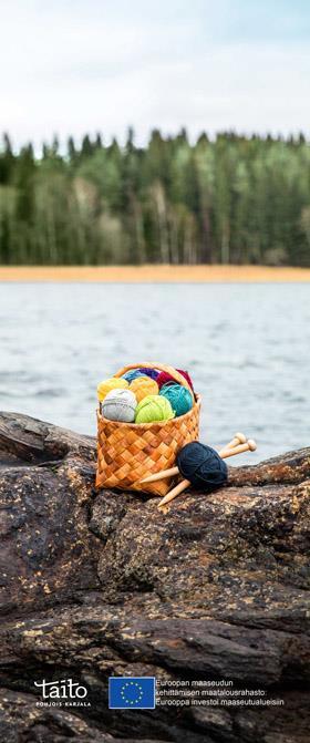 Haastattelussa Mari kertoi, että tulevana kesänä kangaspuut tullaan viemään kansallismaisemaamme, Kolille.