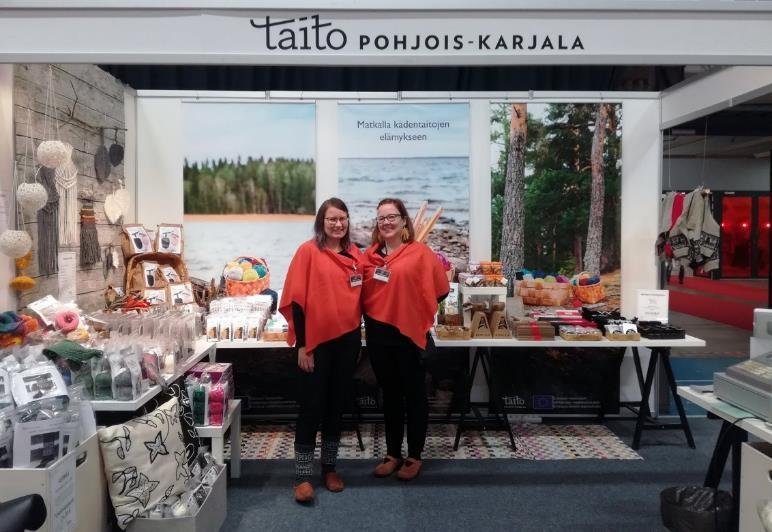 Tampereen kädentaitomessuilla esiteltiin sekä Matkalla
