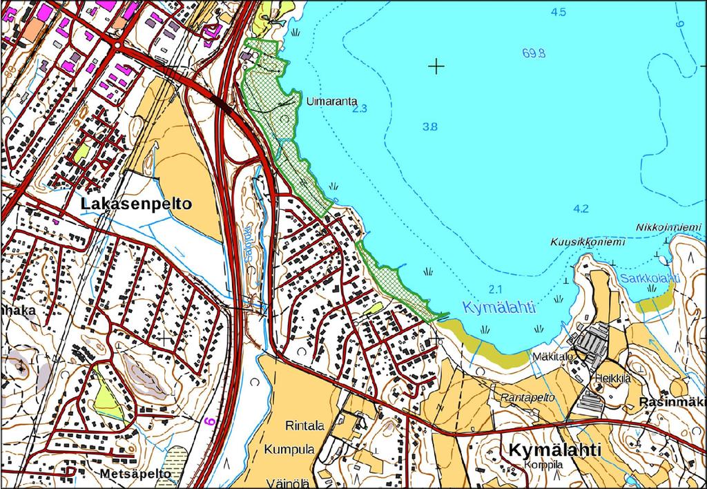 Immalanjärven rannan tervaleppälehdon (9 ha) luontoarvot ovat huomattavat.