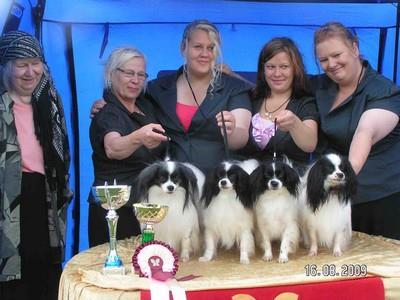 Kasvattajaluokka: BIS1, 1 ROP Kennel Tairon om Pirkkalainen Aune