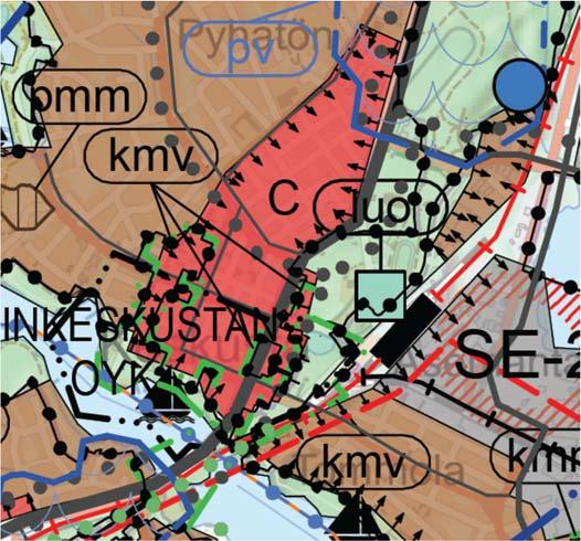 Heinola 695/Akm, Osallistumis- ja arviointisuunnitelma, 23.02.2016, päivitetty 13.2.2019 5 / 9 Ote strategisesta yleiskaavasta.