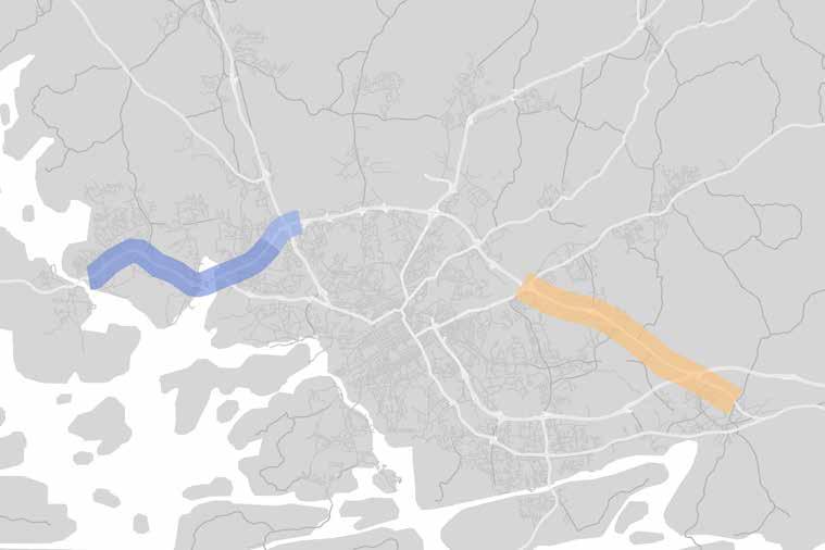 Kehittämishankkeet Tieverkon suuret kehittämishankkeet ovat eduskunnan päättämiä ja valtion talousarviossa erikseen nimettyjä hankkeita, joilla parannetaan tie- ja liikenneoloja valtakunnallisesti