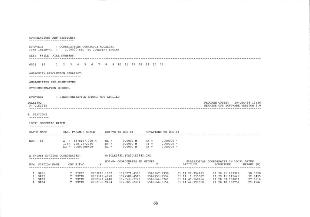 CORRELATIONS AND SESSIONS: STRATEGY TIME INTERVAL CORRELATIONS CORRECTLY MODELLED 1.