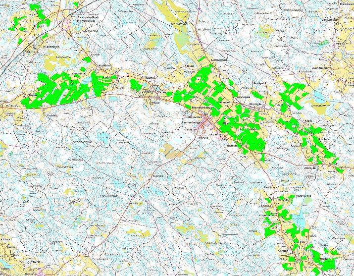 10 ha:n lohkot ennen ja