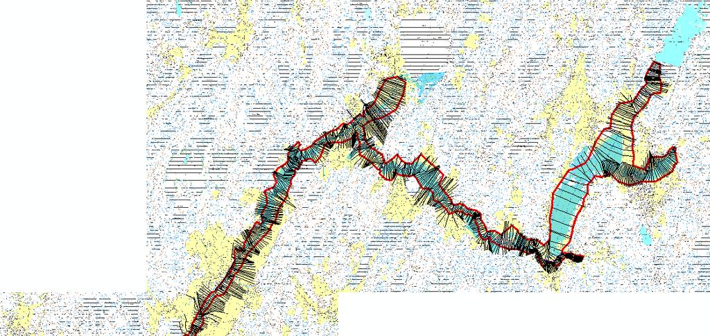 Karterat område ca 70 km Närpes stad och NTM-centralen i Södra Österbotten Fastställande av åns