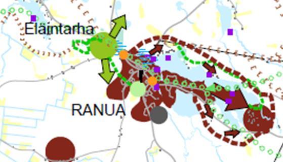 Kuva 8. Ote maankäyttöstrategiasta (3.11.2014). 3.2.6 Rakennusjärjestys Ranuan kunnanvaltuusto on hyväksynyt voimassa olevan rakennusjärjestyksen 14.11.2001 72.