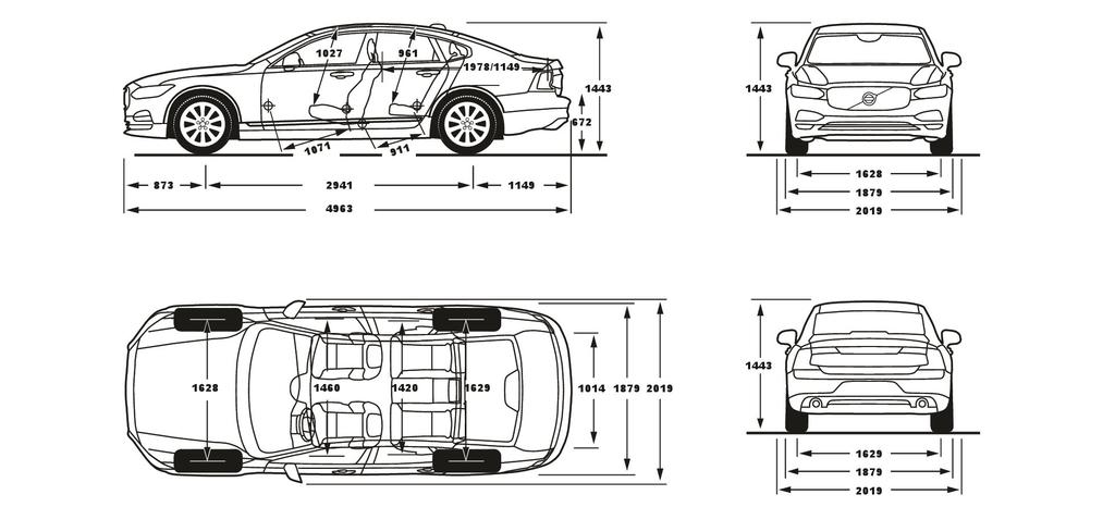 TEKNISET TIEDOT/Tekniska Data MOOTTORI / MOTOR T4 T5 T8 AWD Twin Engine Lataushybrid / Laddhybrid Tyyppi / Typ Bensiinimoottori, edessä poikittain Bensiinimoottori, edessä poikittain