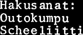 Hakus anat : Outokumpu