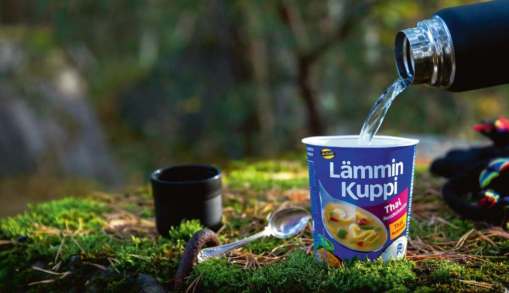 Blå Band Lämmin Kuppi Snack Cup Lämmin Kuppi Snack Cup on jo valmiina