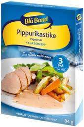 Kastikkeilla saa makua ja mehevyyttä myös