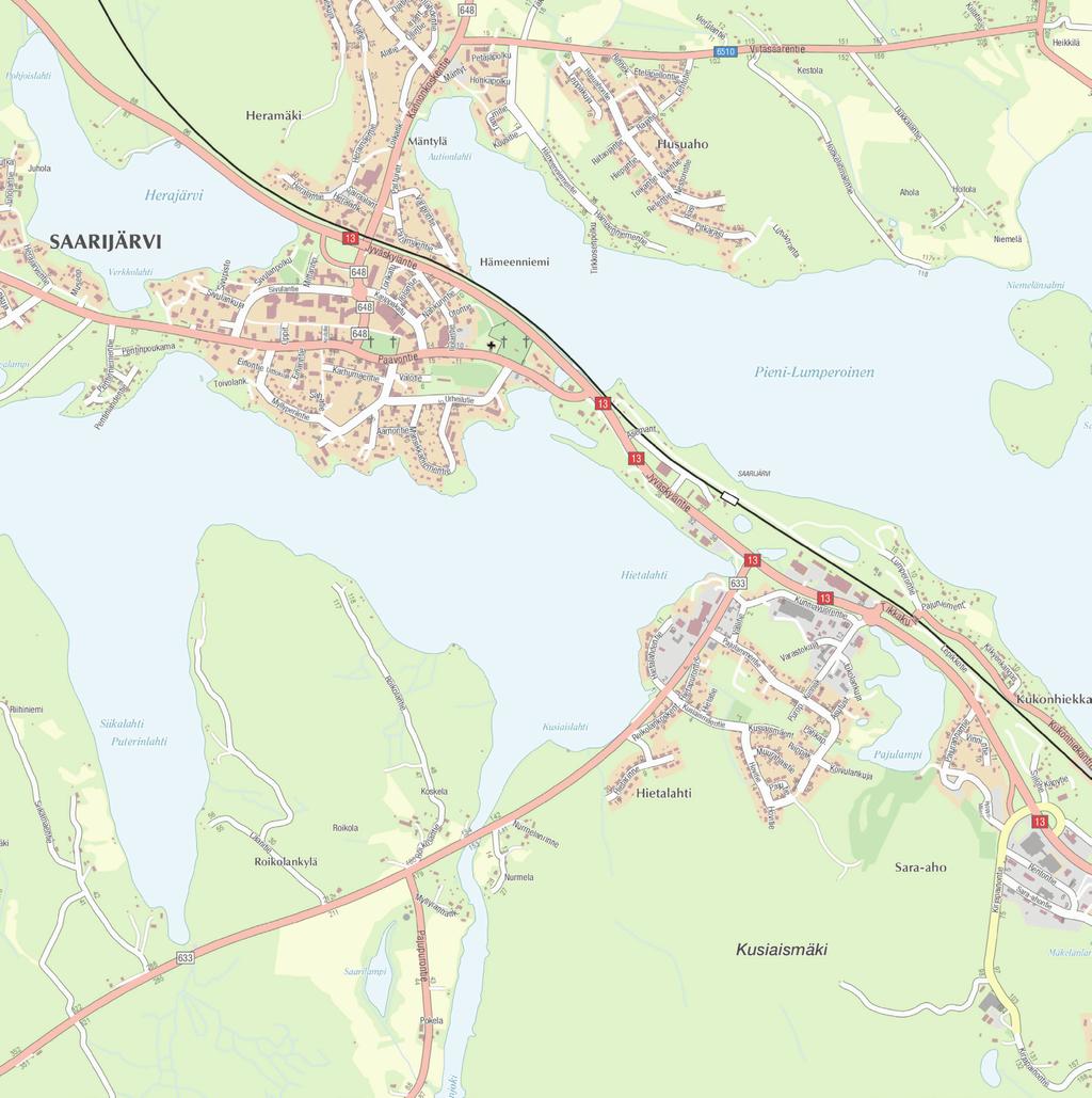 RAPORTTEJA 55 2018 Valtatien 13 ja seututien 633 liittymä sekä jalankulun ja pyöräilyn