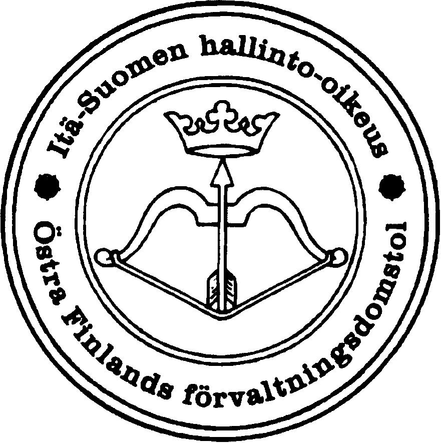 ITÄ-SU OMEN HALLINTO-O IKEUS PÄÄTÖS 19/0044/4 Antopäivä Diaarinumero 27
