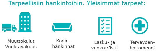 Päätös on aina tapauskohtainen. Takuusäätiön pienlaina Hakulomake ja hakuohjeet: www.takuusaatio.