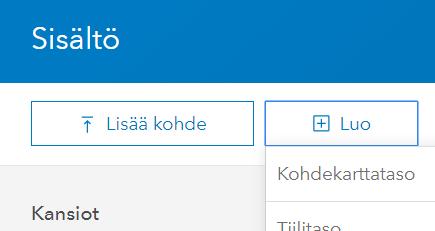 4 (11) 4. Valitse kohdekarttatason pohjaksi Points, sillä tulemme keräämään maastossa pistekohteita. Klikkaa Luo. 5. Jätä Tallenna GPS-vastaanottimen tiedot -kohta tyhjäksi ja klikkaa seuraava. 6.