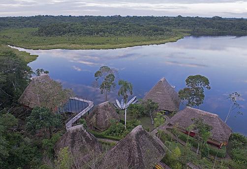 Ma 9.11.2020 Quito - Coca - Napo Wildlife Center (A, L, P) Aamulla palaamme takaisin lentokentälle ja noin puolen tunnin kotimaanlennolle Cocan viidakkokaupunkiin.
