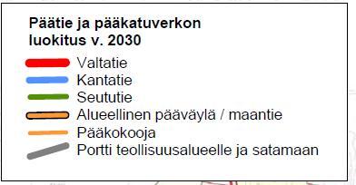 Liittymät voivat olla neli- ja kolmihaaraliittymiä sekä