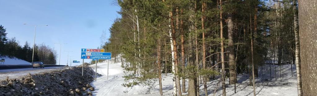 Valtatien 15 itäpuolella kasvaa mäntyvaltaista metsää. Alueen poikki kulkee KSS Energia Oy:n sähköjohtoja. Suunnittelualue sijaitsee Tornionmäen pohjavesialueella.