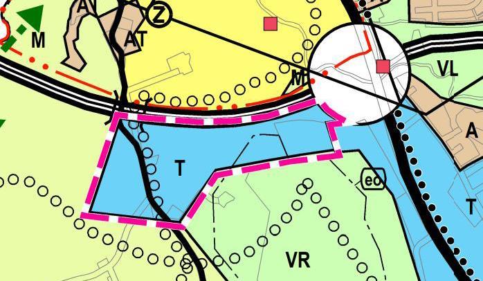 metsätalousaluetta (M) sekä retkeily- ja ulkoilualuetta (VR).