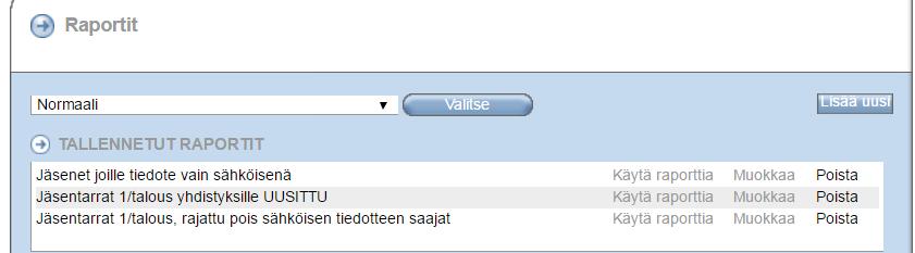 Sivu 1 / 5 35 NORMAALIN HAUN HAKUEHTOJEN TARKISTAMINEN TAI MUOKKAAMINEN Ankkurissa n Nrmaali-raprttivalinnan alla Sumen Ladun jäsenpalvelun tekemiä raprtteja, jita et vi pistaa.