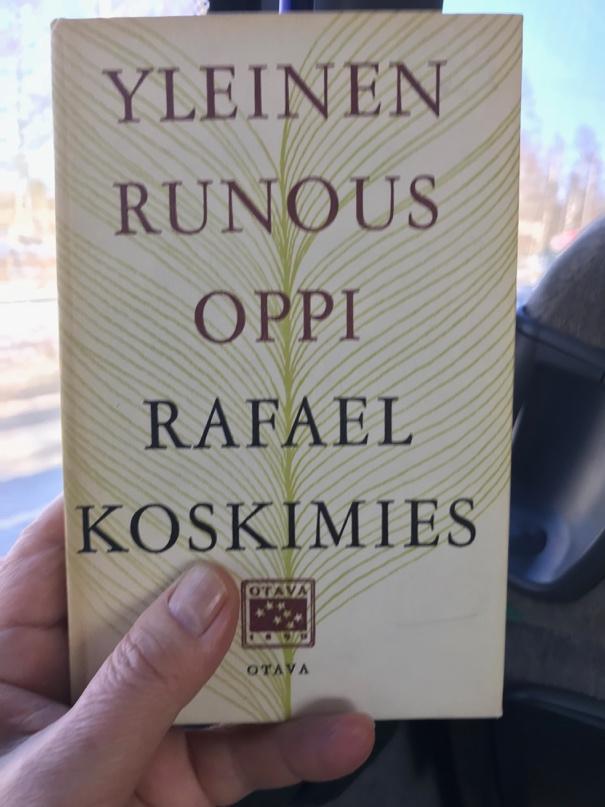 RUNOLLINEN FILOCAFE -ILTA Pienessä Kirjapuodissa 9.4.2019 OSA III.